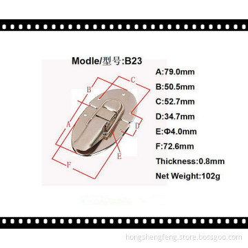 Factory Cheap Custom Wooden Box Lock